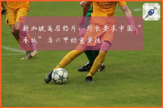 新加坡高层怒斥,外长要求中国“承认”马六甲的重要性。